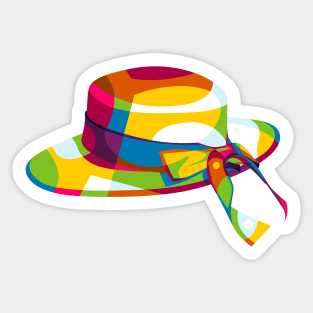 Summer Hat Sticker